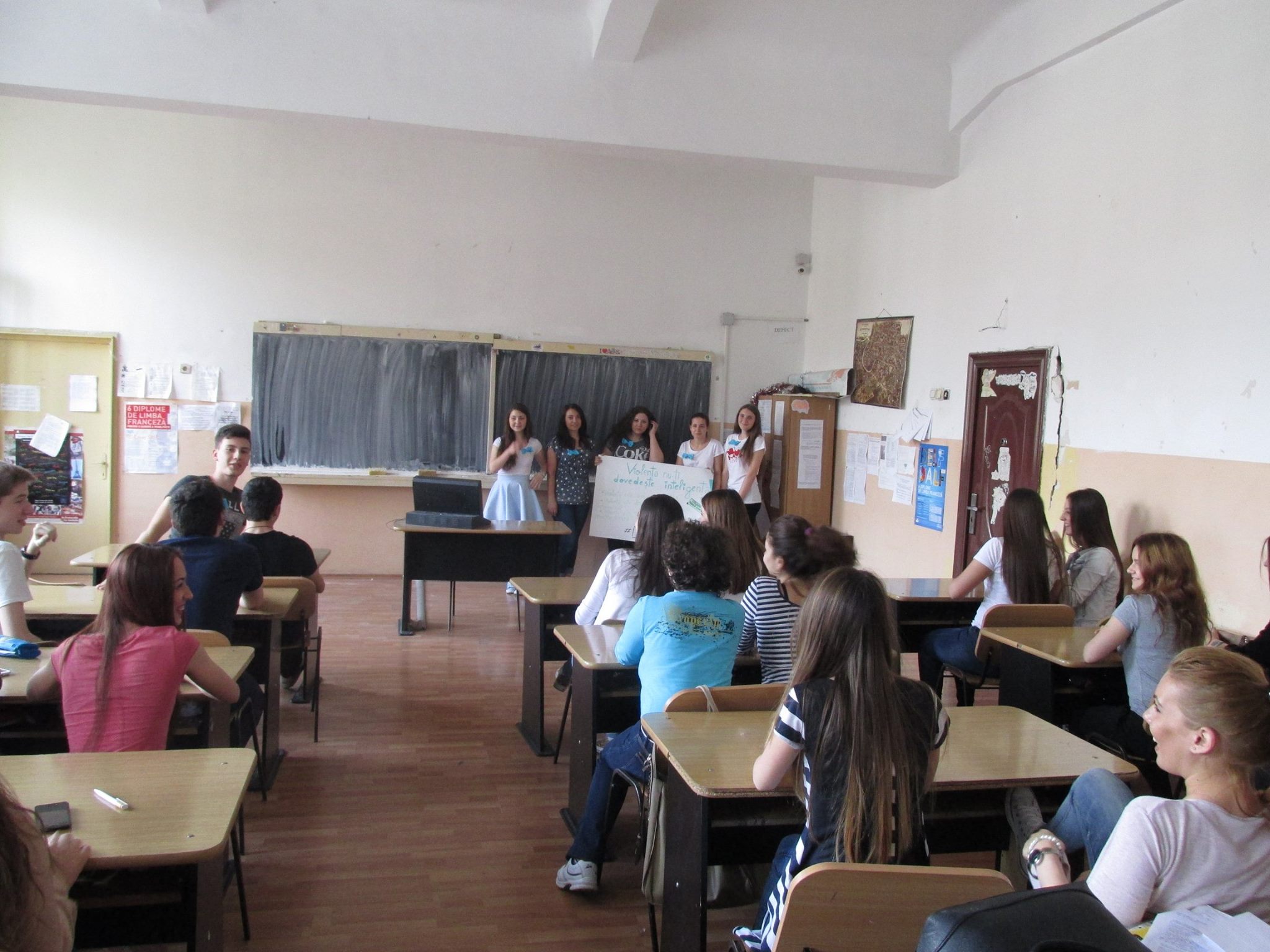 31 Proiect Viata fara Violena - Ana Hristea - clasa a-IX-a B – Colegiul National Mihai Eminescu