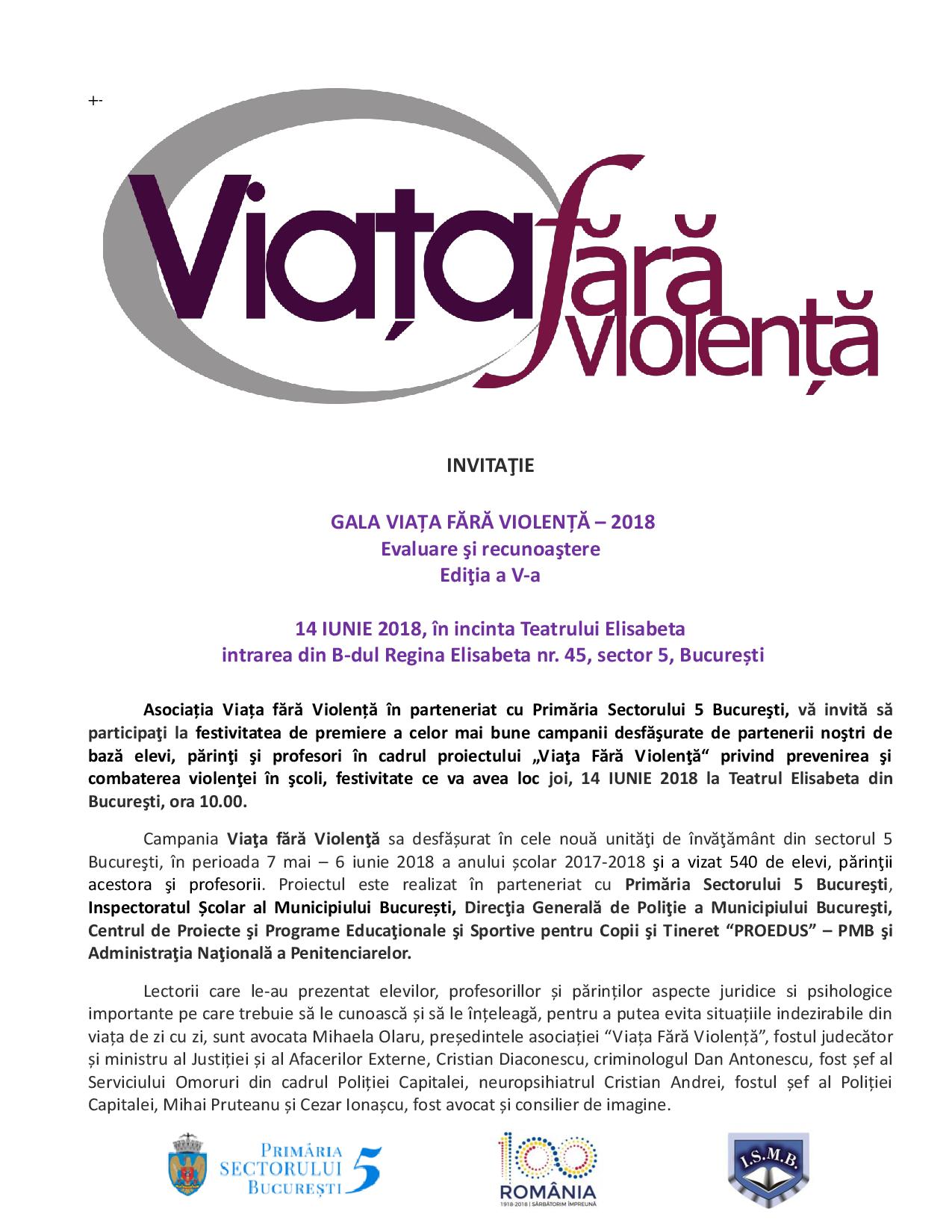 INVITATIE VIATA FARA VIOLENTA - 14 IUNIE 2018-page-001